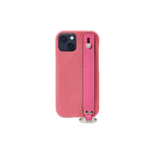 【新品未使用】ボナベンチュラ　iPhone 14 Plusレザー スマホケース セール】(iPhone 14 Plus) バックカバーケース シュリンクレザー